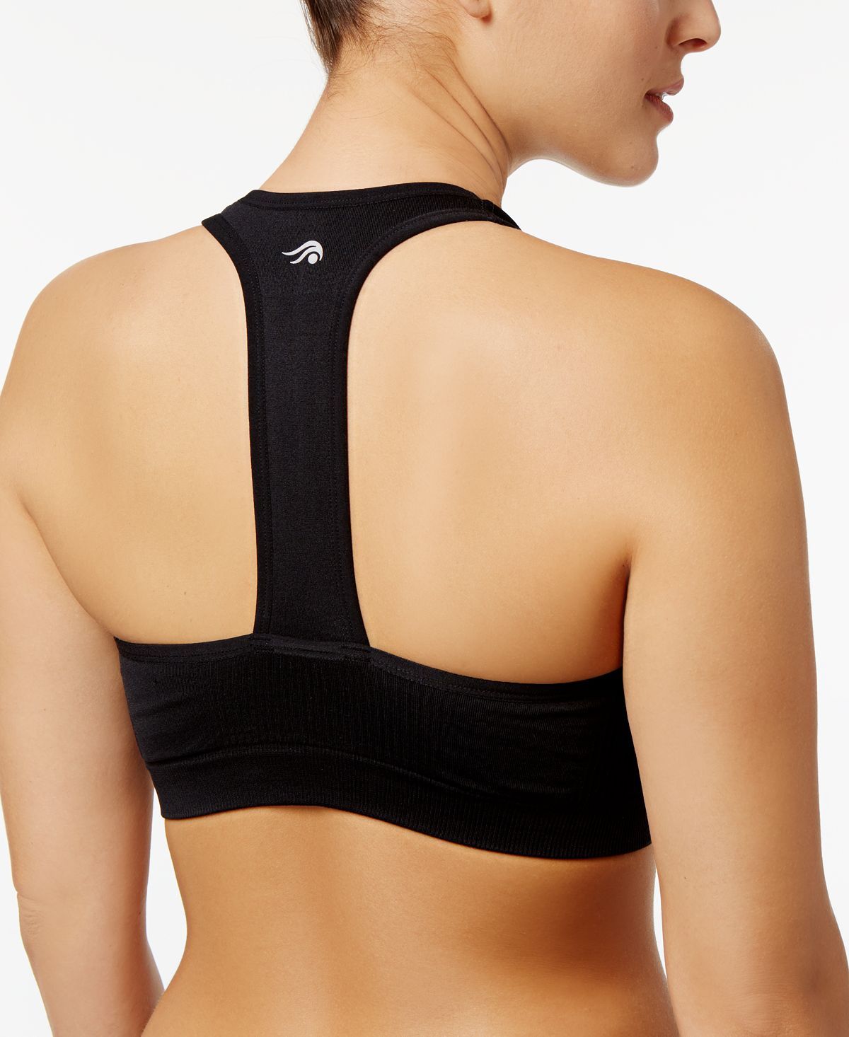 Ideology Low-impact Racerback Sports Bra Black