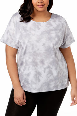 Ideology PLUS Grey-Wash Crisscross-Back Tee thumbnail 1