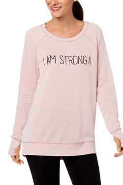 Ideology Shimmer-Pink Breast Cancer Research Foundation Top thumbnail 1