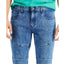 Inc International Concepts Acid-washed Biker Jeans Medium Wash