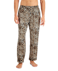 Inc International Concepts Cheetah-print Satin Pajama Pants Animal Print thumbnail 1