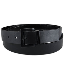 Inc International Concepts Faux-leather Reversible Crocodile Embossed Belt Black thumbnail 2