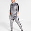 Inc International Concepts Funnel-neck Fleece Pullover Hthr Grey B25