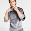 Inc International Concepts Funnel-neck Fleece Pullover Hthr Grey B25