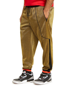 Inc International Concepts Inc Big & Tall Metallic Jogger Pants Inc Gold thumbnail 1