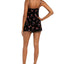 Inc International Concepts Inc Floral-print Burnout Velvet Top & Pajama Shorts Set Berry Flowers