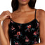 Inc International Concepts Inc Floral-print Burnout Velvet Top & Pajama Shorts Set Berry Flowers