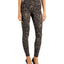 Inc International Concepts Inc Snakeskin-print Compression Leggings Black