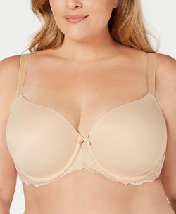 Inc International Concepts Inc Wo Plus Lace-trim Balconette Bra Frappe thumbnail 1