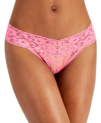 Inc International Concepts Lace Thong Underwear Foxy Pink