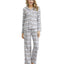 Ink+ivy Ink+ivy Wo Notch Pajama Top With The Lounge Pant Set Multi 1