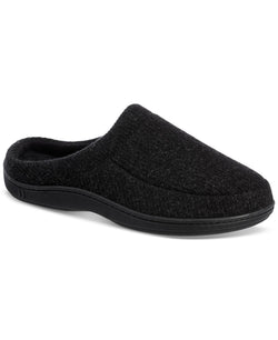 Isotoner Heathered Cord Knit Jermaine Clog Slipper with Micro Terry Lining thumbnail 1