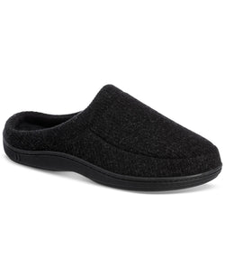 Isotoner Heathered Cord Knit Jermaine Clog Slipper with Micro Terry Lining thumbnail 1
