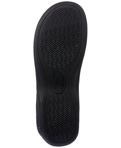 Isotoner Heathered Cord Knit Jermaine Clog Slipper with Micro Terry Lining thumbnail 3