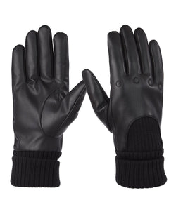 Isotoner Signature Artificial Leather Driver Touchscreen Gloves thumbnail 1