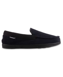 Isotoner Signature Microterry and Waffle Travis Moccasin Slippers thumbnail 2