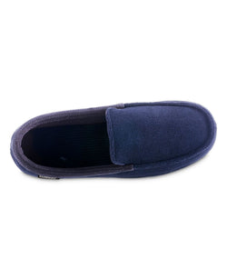 Isotoner Signature Microterry and Waffle Travis Moccasin Slippers thumbnail 4