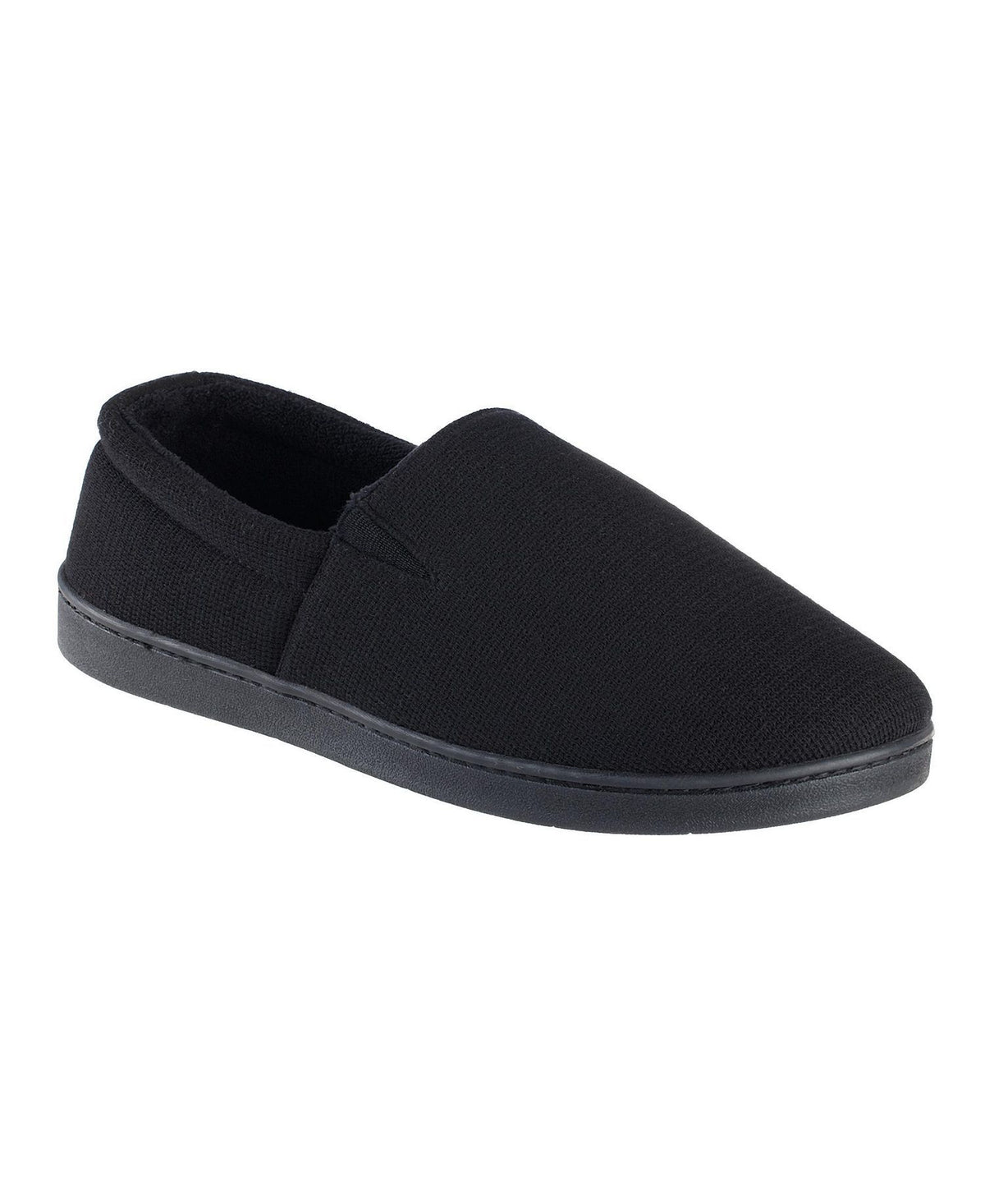 Isotoner Textured Knit Kai Closed Back Slippers with Gel-Infused Memory Foam