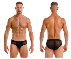 JOR Men's active and swimwear 2193 Mystic Swim Briefs Color Black thumbnail 1