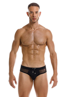 JOR Men's active and swimwear 2193 Mystic Swim Briefs Color Black thumbnail 2