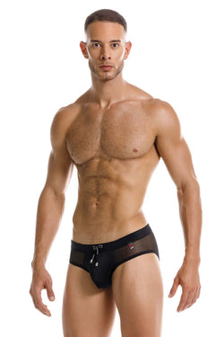 JOR Men's active and swimwear 2193 Mystic Swim Briefs Color Black thumbnail 4