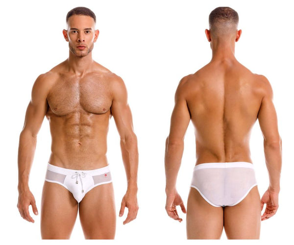 JOR Men's active and swimwear 2193 Mystic Swim Briefs Color White