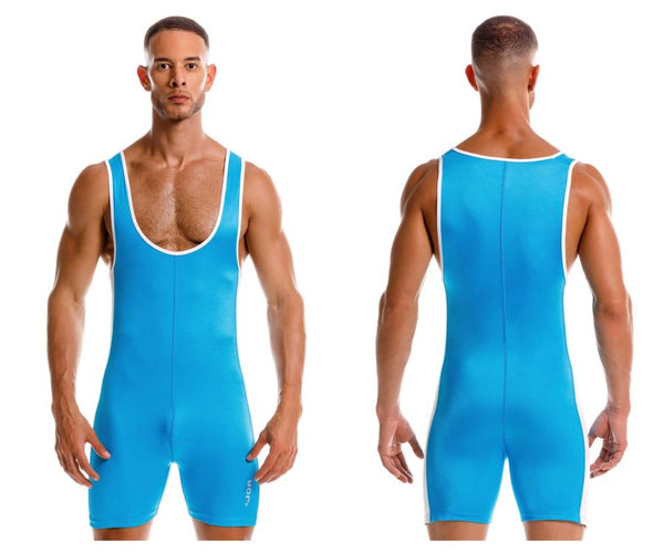 JOR Men's active and swimwear 2216 Fighter Bodysuit Color Turquoise