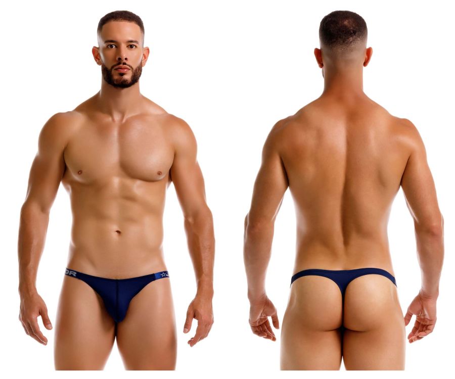 JOR Men's Underwear 2235 Eros Thongs Color Blue