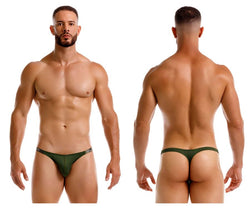 JOR Men's Underwear 2235 Eros Thongs Color Green thumbnail 1