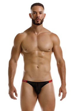JOR Men's Underwear 2238 Frost Thongs Color Black thumbnail 3