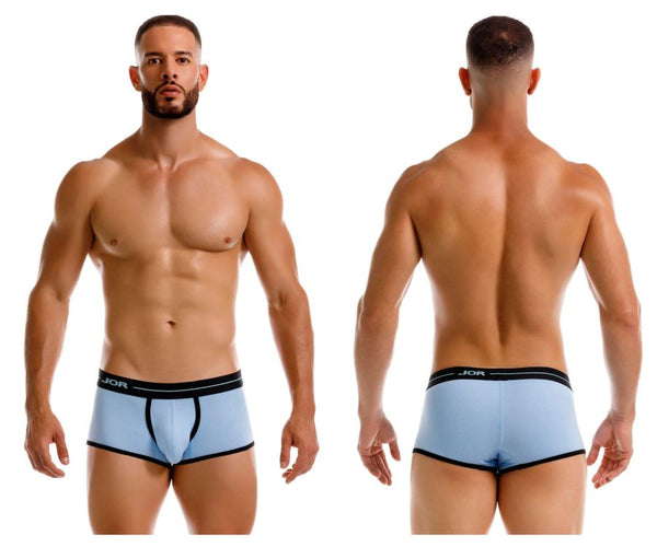JOR Men's Underwear 2243 Astra Trunks Color Blue
