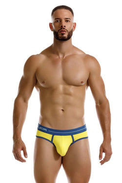 JOR Men's Underwear 2244 Astra Briefs Color Yellow thumbnail 3
