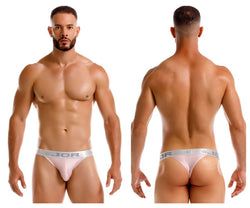 JOR Men's Underwear 2253 Bright Thongs Color Pink thumbnail 1