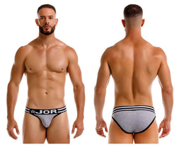 JOR Men's Underwear 2255 Rush Bikini Color Gray thumbnail 1