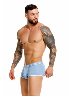JOR Men's Underwear 2320 College Trunks Color Blue thumbnail 4