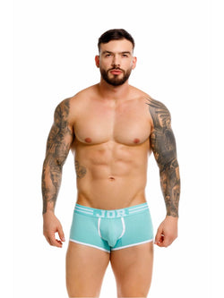 JOR Men's Underwear 2320 College Trunks Color Mint thumbnail 2