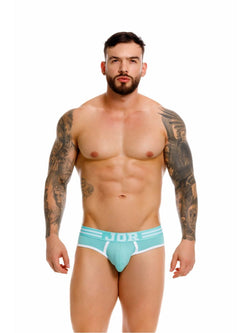 JOR Men's Underwear 2321 College Briefs Color Mint thumbnail 2