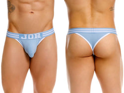JOR Men's Underwear 2323 College Thongs Color Blue thumbnail 1