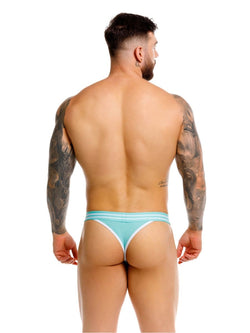 JOR Men's Underwear 2323 College Thongs Color Mint thumbnail 3