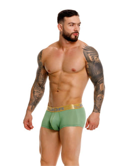 JOR Men's Underwear 2326 Soho Trunks Color Green thumbnail 4