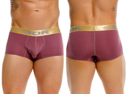 JOR Men's Underwear 2326 Soho Trunks Color Wine thumbnail 1