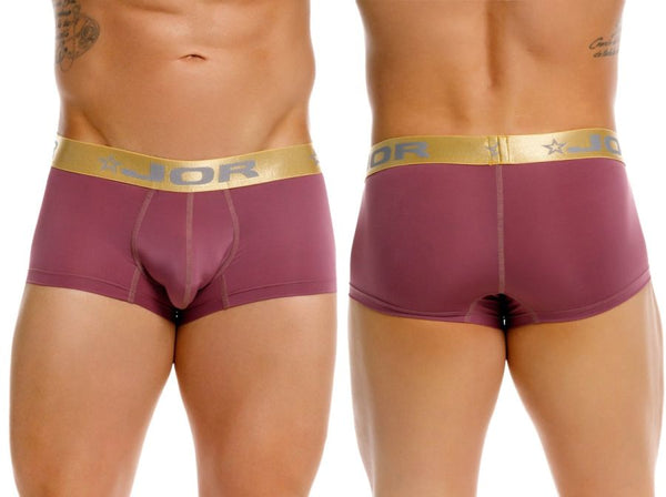 JOR Men's Underwear 2326 Soho Trunks Color Wine