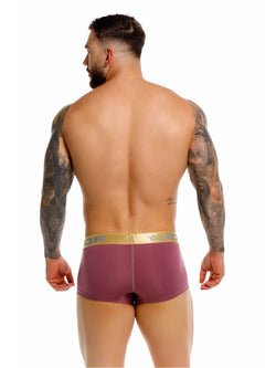 JOR Men's Underwear 2326 Soho Trunks Color Wine thumbnail 3