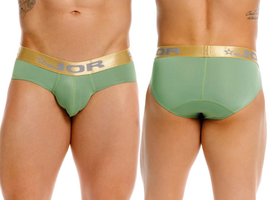 JOR Men's Underwear 2327 Soho Briefs Color Green