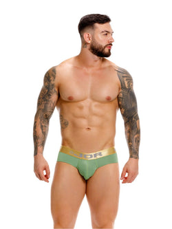 JOR Men's Underwear 2327 Soho Briefs Color Green thumbnail 2