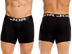 JOR Men's Underwear 2329 Cronos Boxer Briefs Color Black thumbnail 1