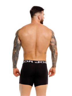 JOR Men's Underwear 2329 Cronos Boxer Briefs Color Black thumbnail 3