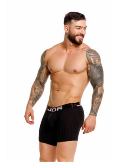 JOR Men's Underwear 2329 Cronos Boxer Briefs Color Black thumbnail 4
