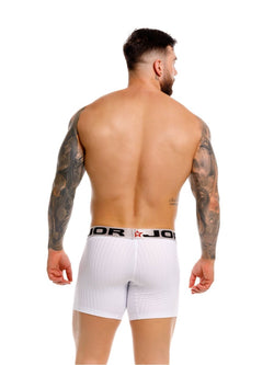 JOR Men's Underwear 2329 Cronos Boxer Briefs Color White thumbnail 3