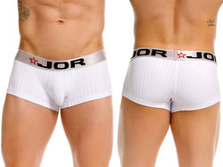 JOR Men's Underwear 2330 Cronos Trunks Color White thumbnail 1